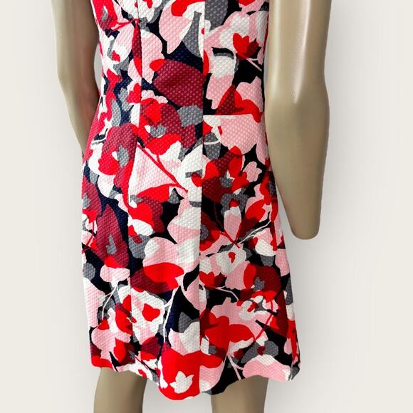 The Limited Sleeveless Floral Sheath Dress Lined Textured Size 2 Multicolor - Picture 12 of 16